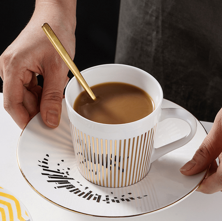 GleamMug™ | Espejo de taza de café creativo con reflejo en movimiento