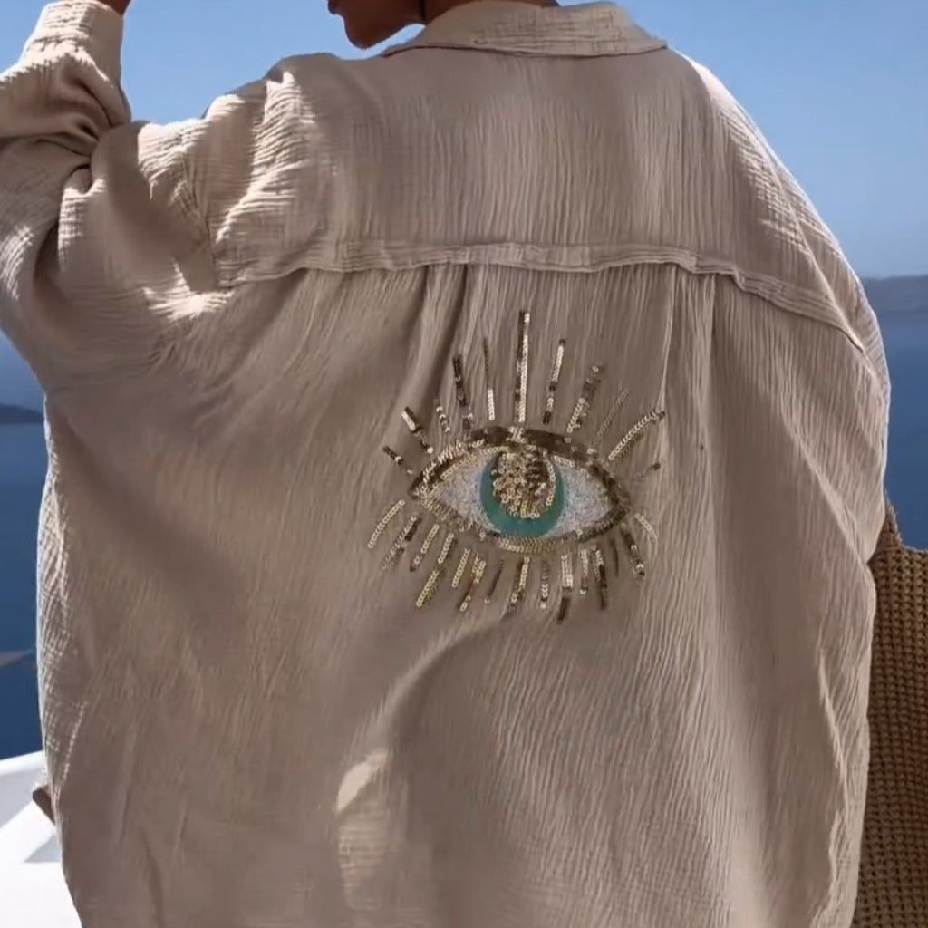 Anna - Camisa casual de algodón Horus