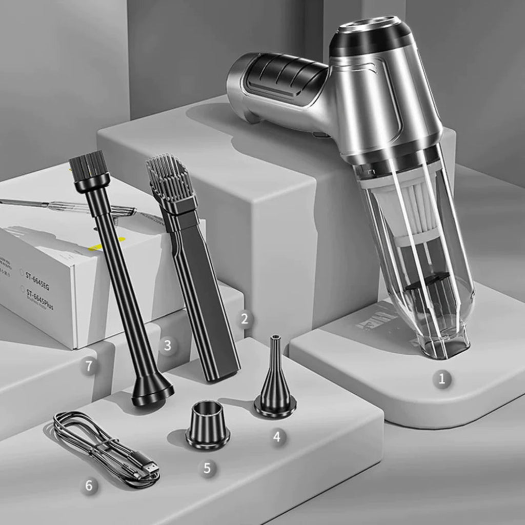 Ninalo™ - Mini aspiradora de mano inalámbrica 3 en 1