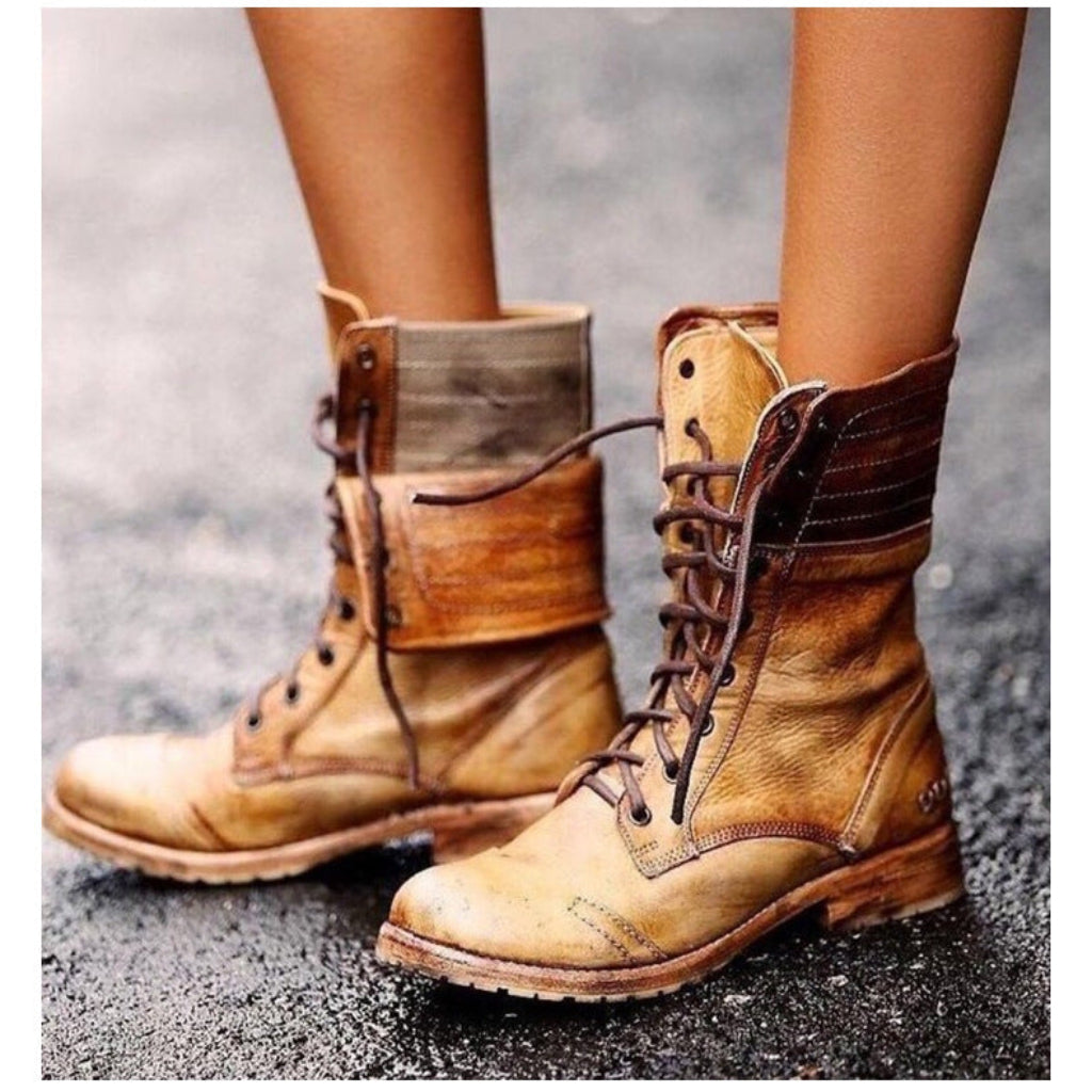 Ana | Botas elegantes con cordones.