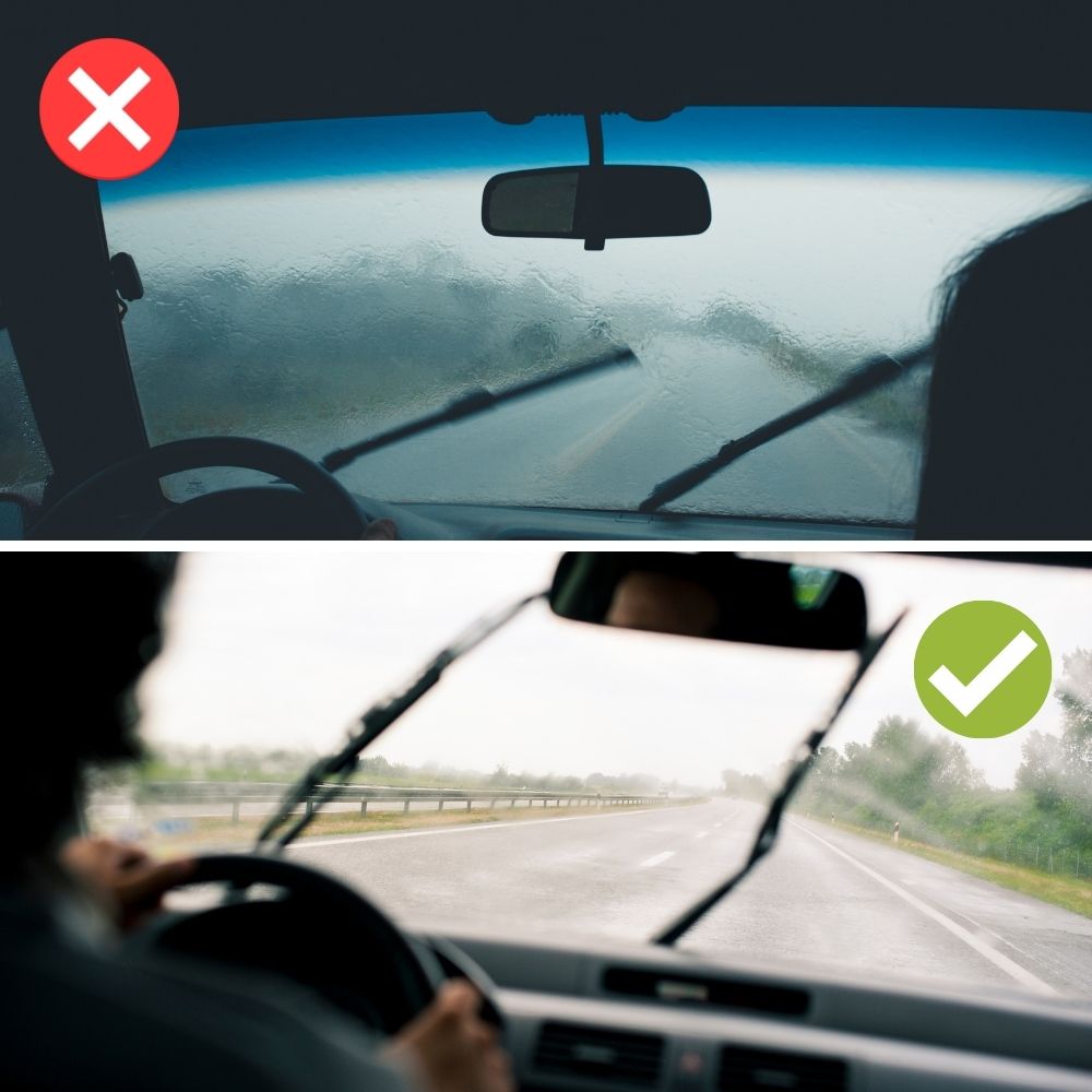 ShinePro™ | Limpiador de la película de aceite del parabrisas