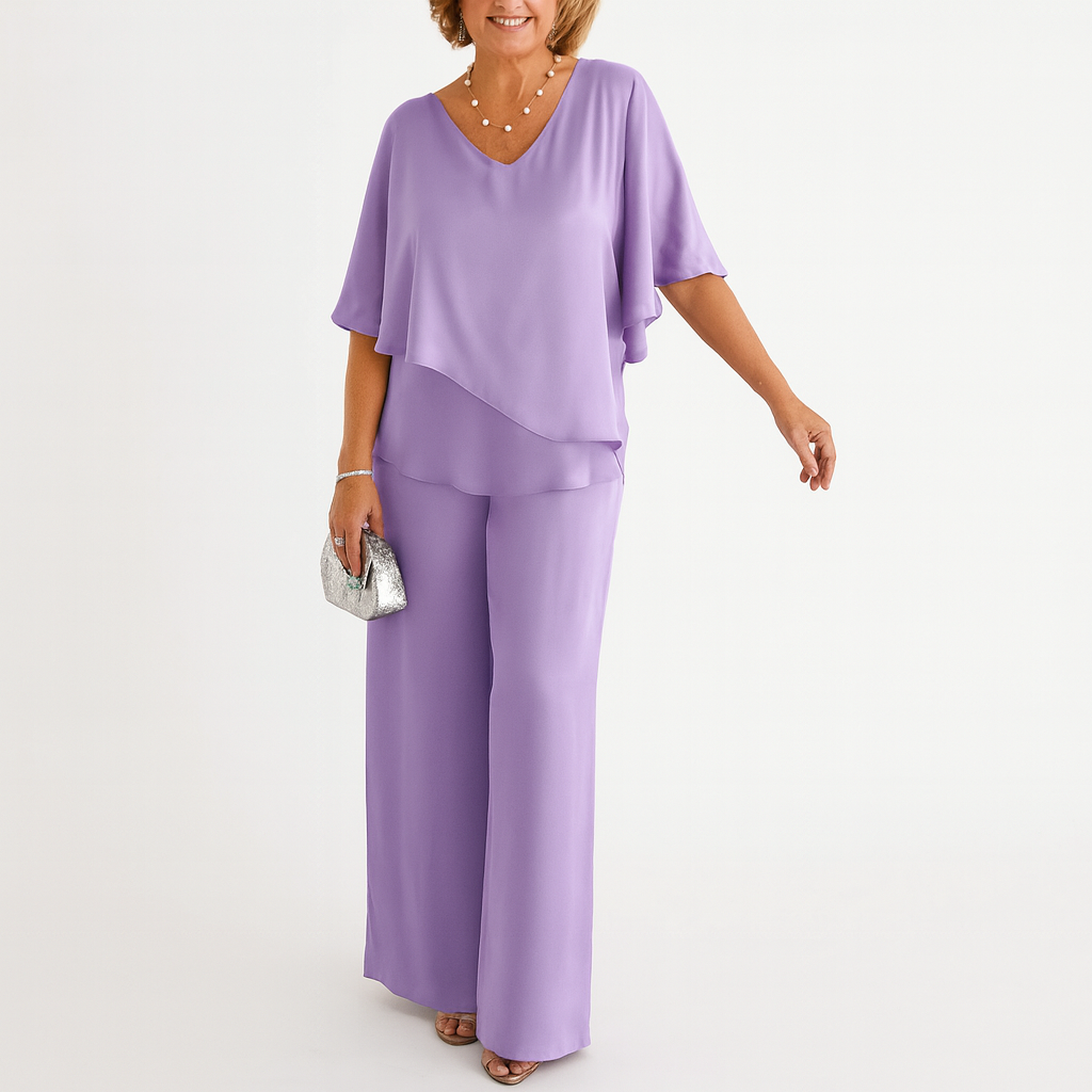 Ensemble deux pièces au style élégant