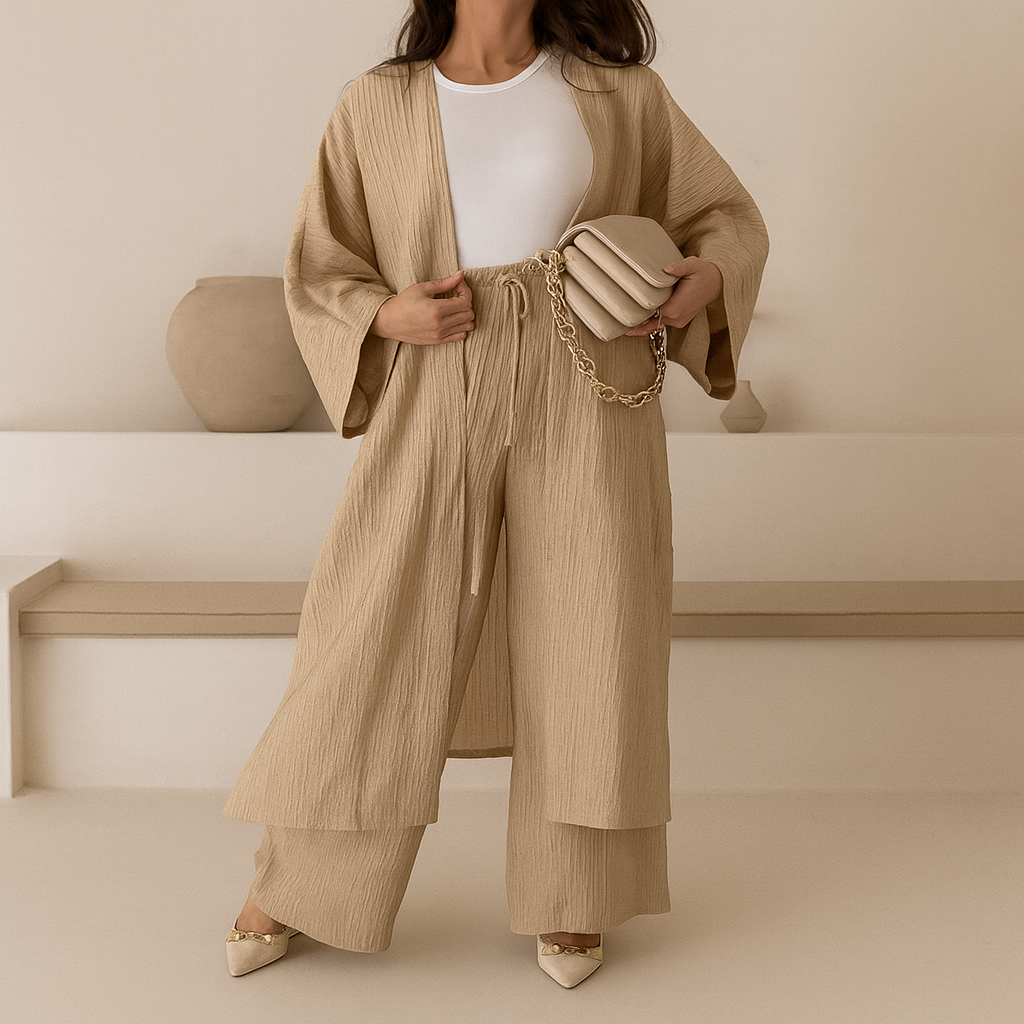 Hilary™ | Conjunto Casual De Chaleco Y Pantalón