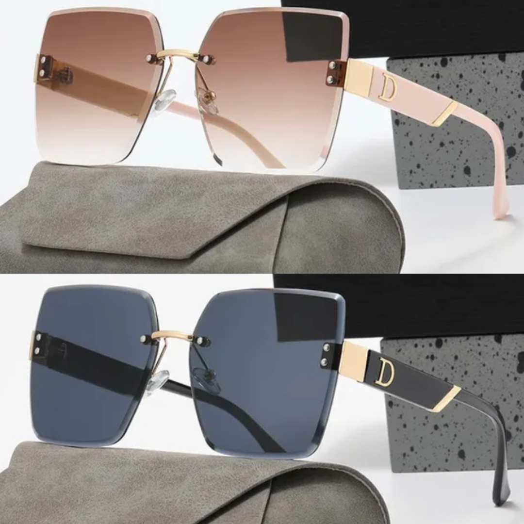 InfiniteView - Gafas de sol cuadradas - Para hombre y mujer