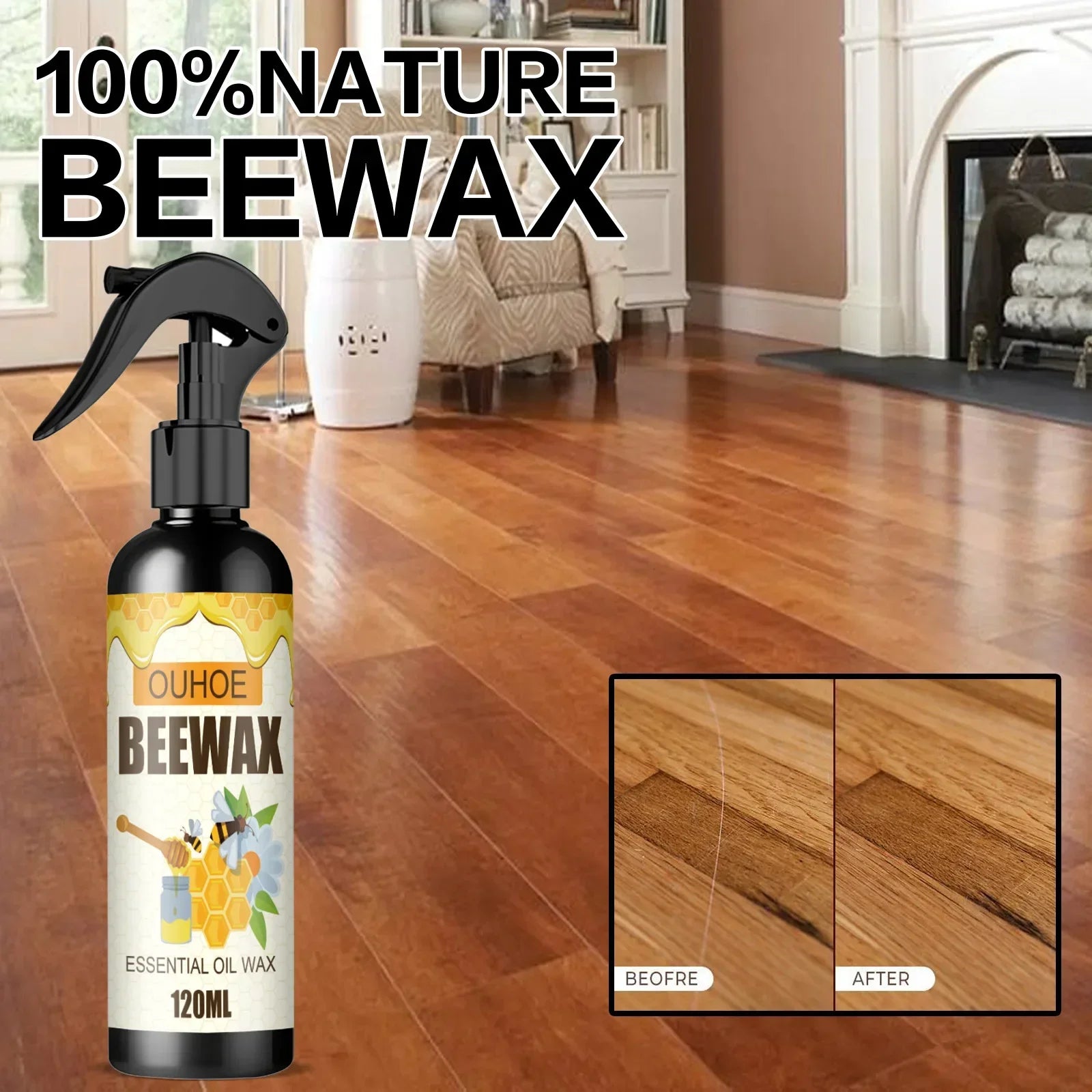 WaxRenew™ | Cera de abeja natural micromolecularizada en spray (1+1 GRATIS)