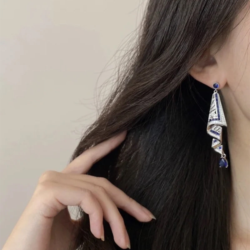 GemAura™ | Pendientes de plata vintage