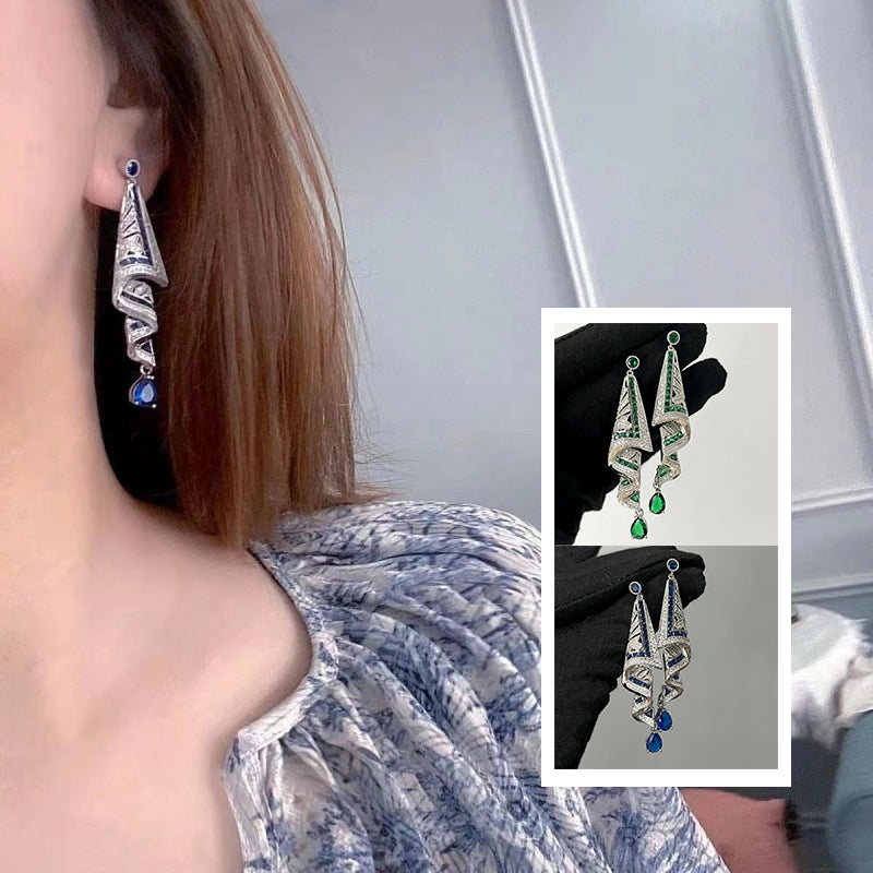 GemAura™ | Pendientes de plata vintage