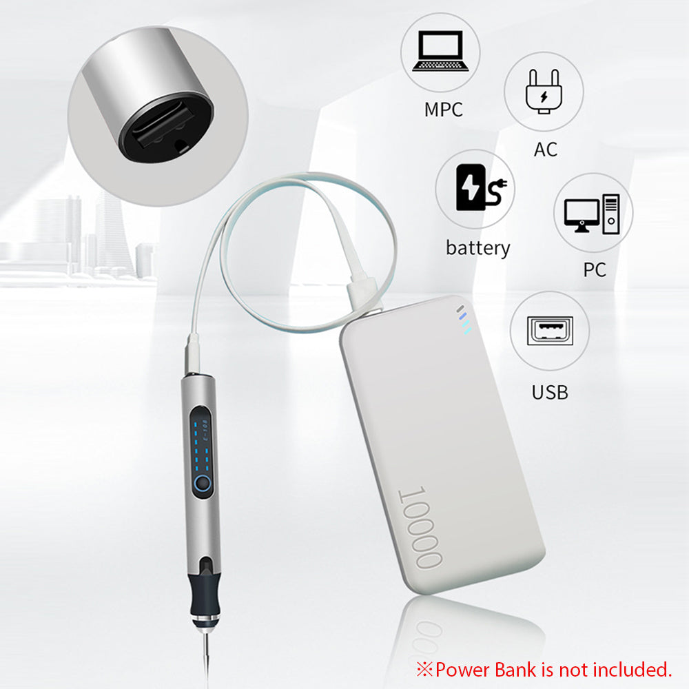 CraftPen™ | Bolígrafo grabador eléctrico (+ 30 puntas gratis)