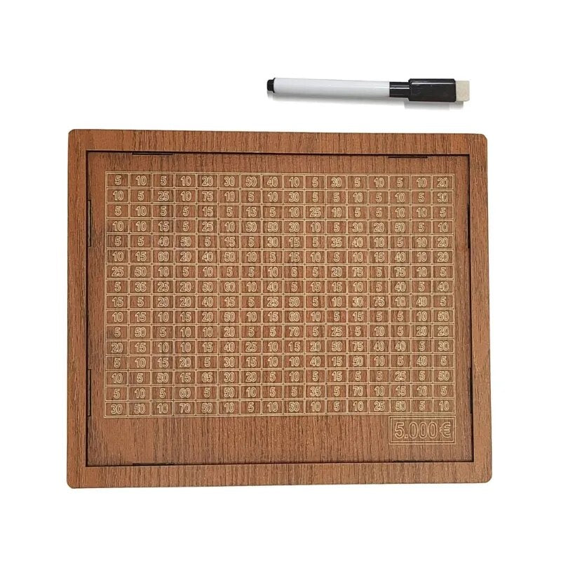 Tirelire en Bois™ - Épargner n'a jamais été aussi simple !