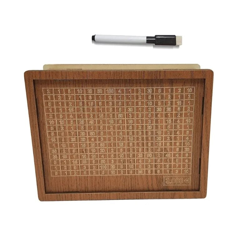 Tirelire en Bois™ - Épargner n'a jamais été aussi simple !